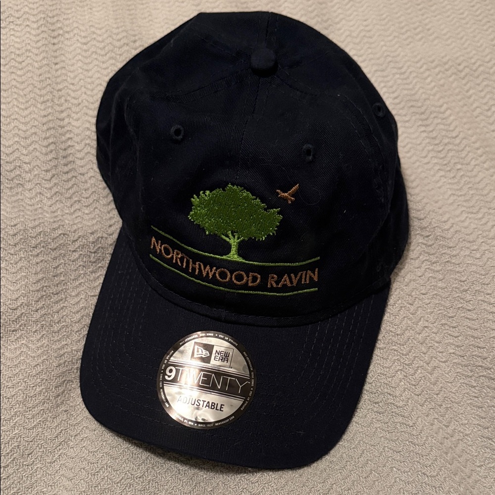 New Era Blue Cap with Green Logo